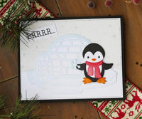 Elizabeth Craft Designs Juego de troqueles de pingüino