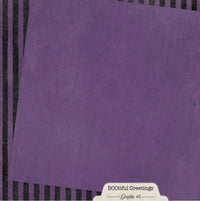Graphic 45 BOOtiful Greetings 12” x 12” Plaids, Stripes & Solids Pack