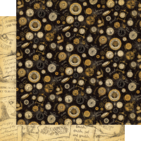 Gráfico 45 hechizos Steampunk 12" x 12" Edición de coleccionista de lujo