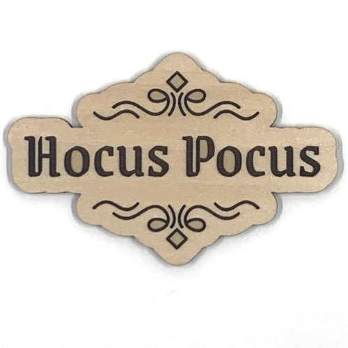 Adorno de madera de Halloween de Hocus Pocus