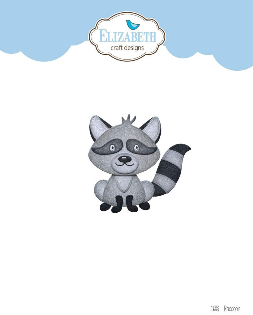 Elizabeth Craft Metal Die Raccoon