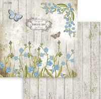 Stamperia Double Face 8” x 8” Paper Collection - Romantic Garden House