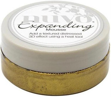 Nuvo Embellishment Expanding Mousse Tuscan Gold