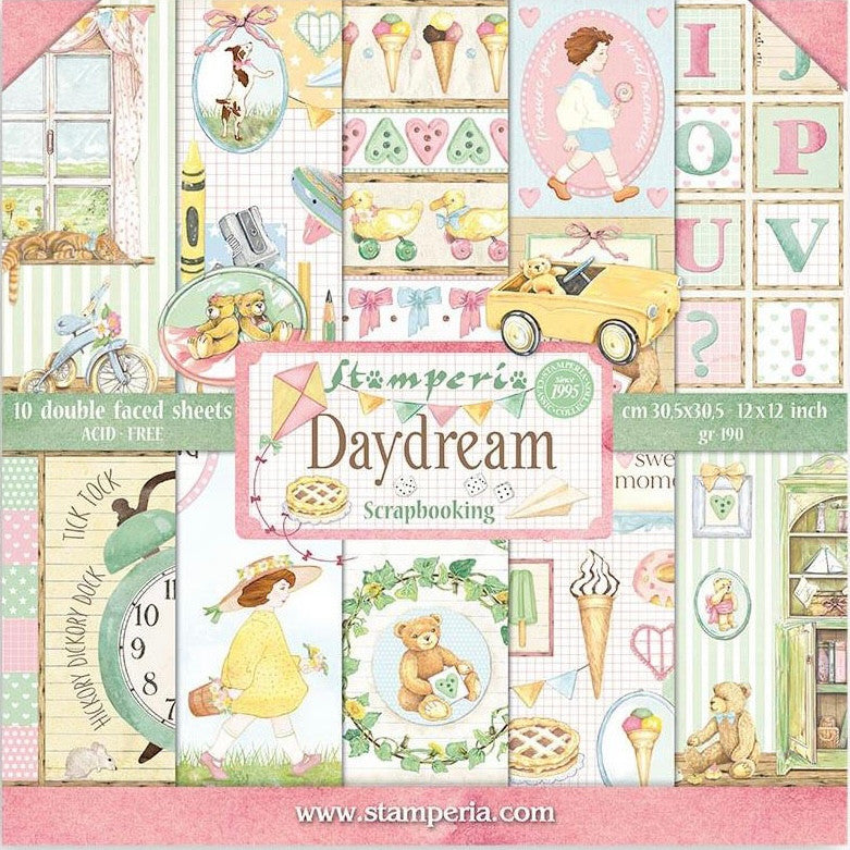Stamperia Double Face 12" x 12" papiercollectie - DayDream