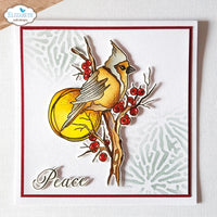 Elizabeth Craft Designs Birds of Peace Metal Die Set