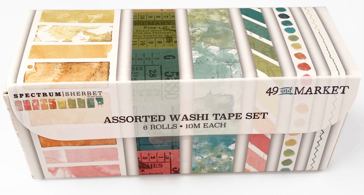 49 & Market Spectrum Sherbet - Washi Tape Assortment Set