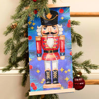 Camelot Dotz Nutcracker Wall Hanging with Wood Hangers