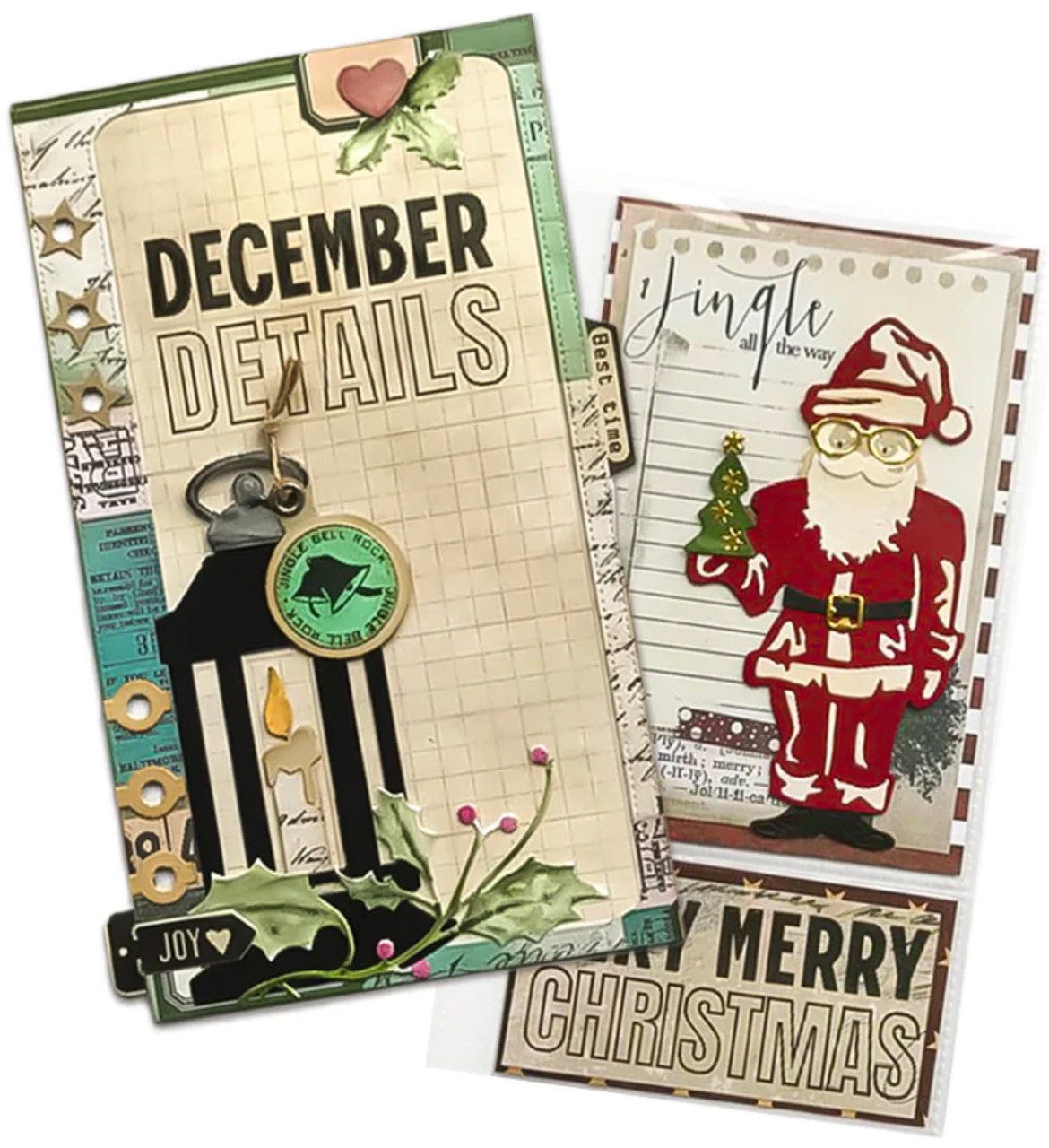 Elizabeth Craft Designs December Details Stamp