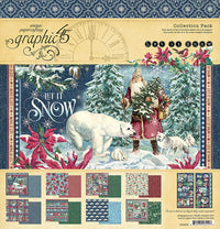 Paquete de colección Graphic 45 Let It Snow de 12" x 12"