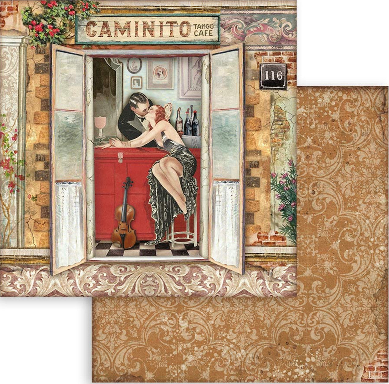 Stamperia Desire 12” x 12” Paper Collection