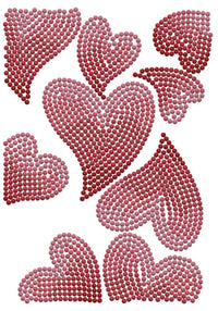 Diamond Dotz Heart Swirl Greeting Card