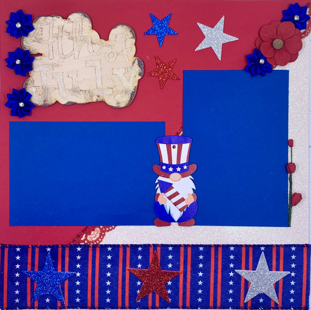 4th of July 2-Page Layout