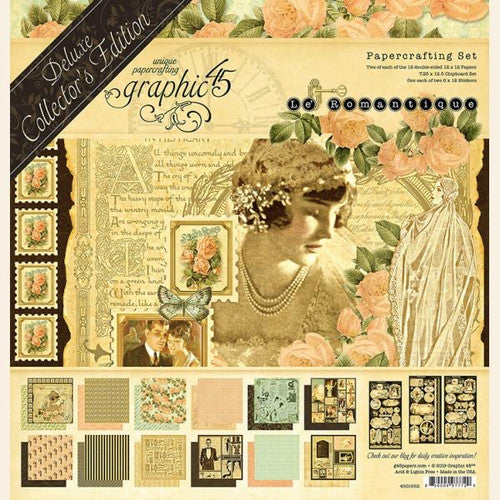 Gráfico 45 Le Romantique 12” x 12” Edición de coleccionista de lujo