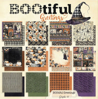 Graphic 45 BOOtiful Greetings 12” x 12” Collection Pack