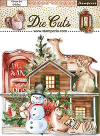 Stamperia Die Cuts - Home for the Holidays