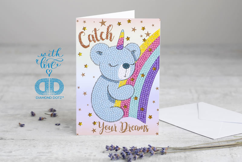 Diamond Dotz Catch Your Dreams Greeting Card