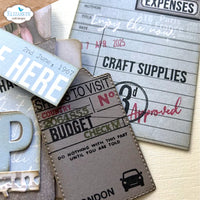 Elizabeth Craft Designs Planner Essentials Travel Journal Clear Stamp Set