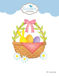 Elizabeth Craft Designs Juego de troqueles de cesta de Pascua