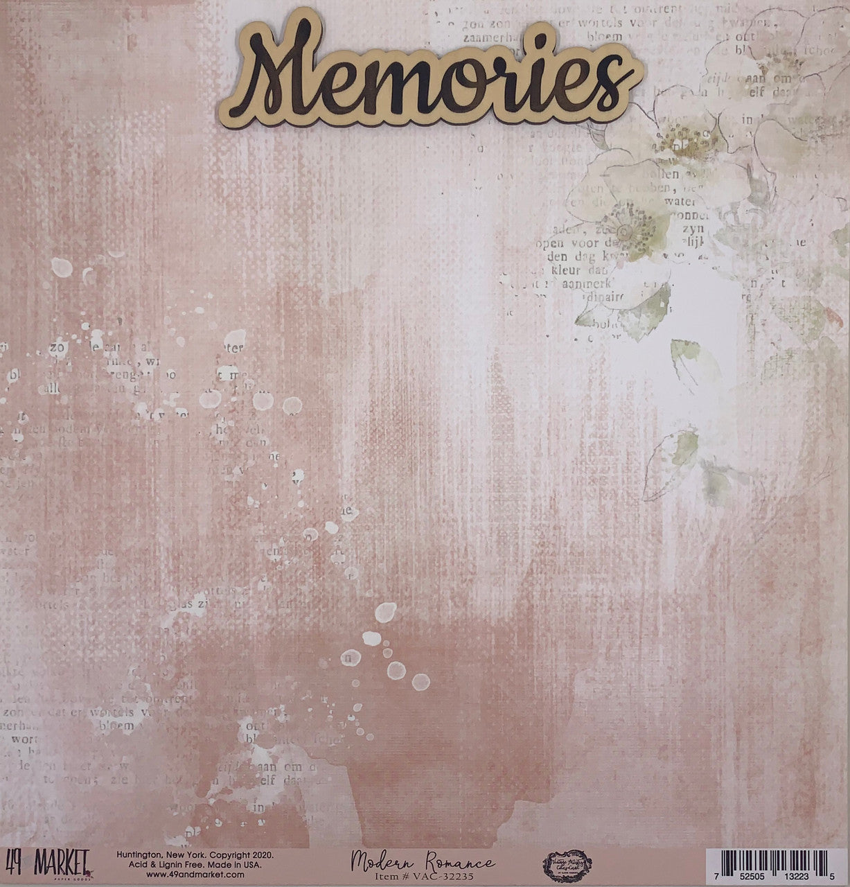 Memories Page Topper