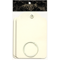 Graphic 45 Regular Ivory Tags