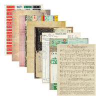 Keepsake Studio Reminiscence Book 10 Patterned Cardstock by Esther Glas