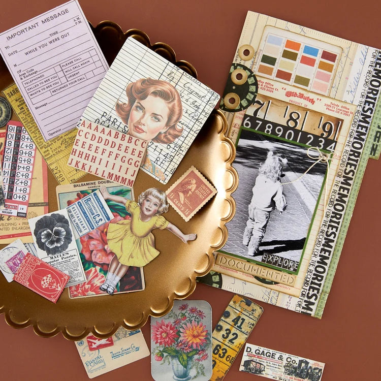 Keepsake Studio Book 10 Cardstock Die Cuts by Esther Glas
