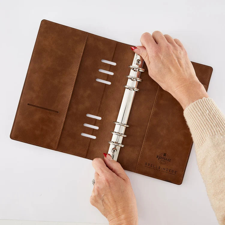 Keepsake Studio Dark Roast Binder by Esther Glas
