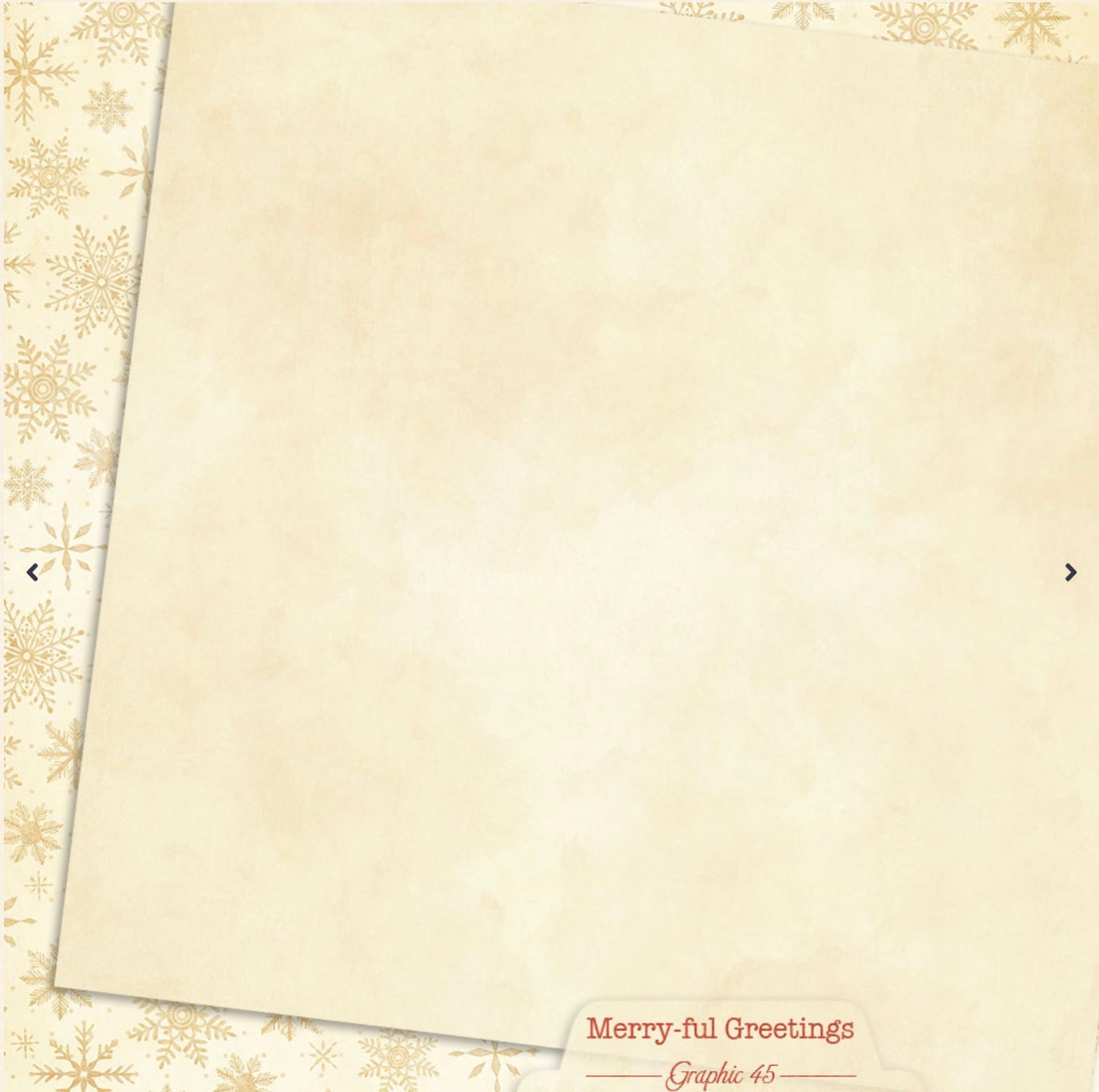 Graphic 45 Merry-ful Greetings 8” x 8” Collection Pack