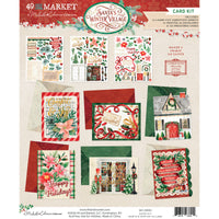 49 & Market Santa's Winter Village Card Kit