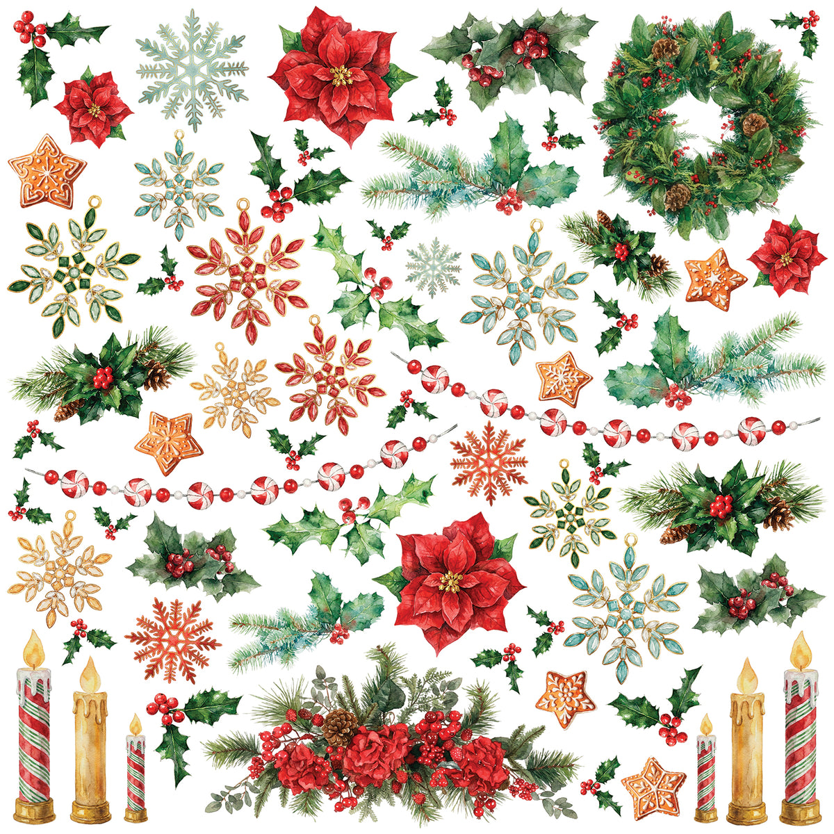49 & Market Santa's Winter Village All-In-One Kit