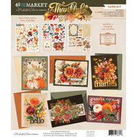 49 & Market Thankful Card Kit with Gold Foil