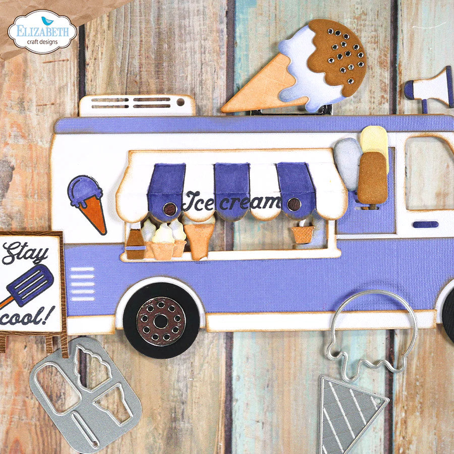 Elizabeth Craft Designs Food Truck-accessoires 2013