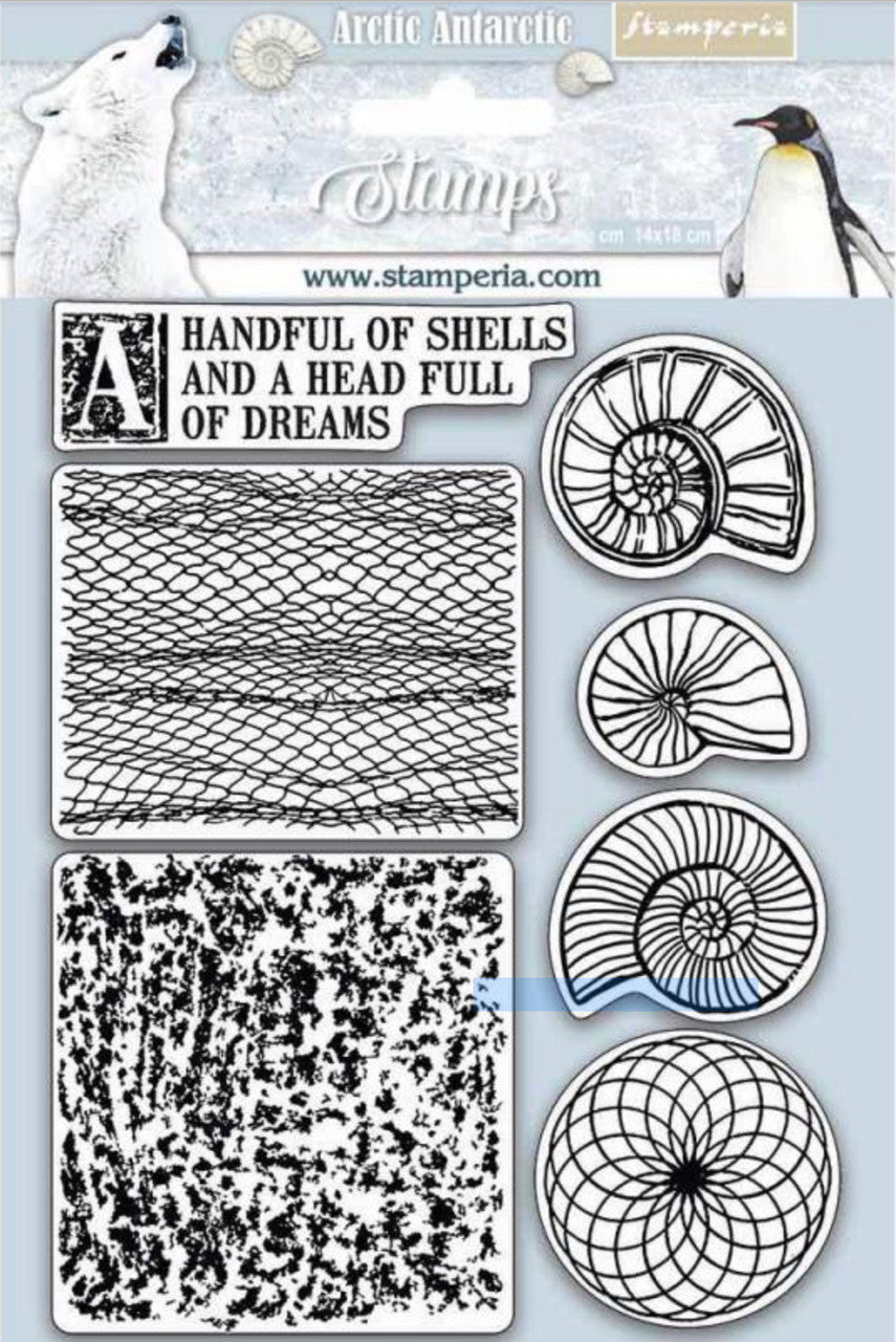 Stamperia High Definition Stamp Set Shells