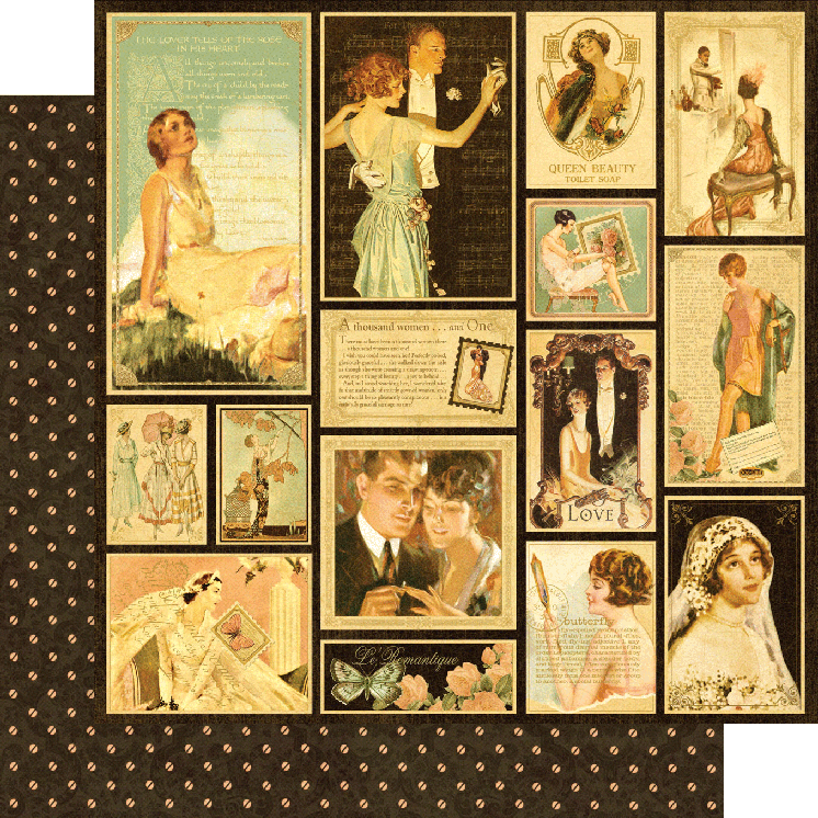 Graphic 45 Le Romantique 12” x 12” Deluxe Collector's Edition