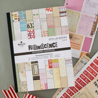 Keepsake Studio Reminiscence Book 10 Patterned Cardstock by Esther Glas
