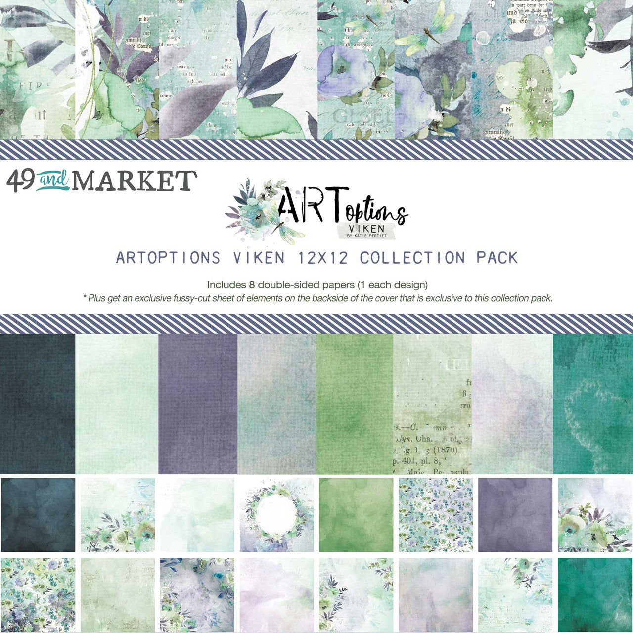 49 & Market ARToptions Viken - 12” x 12” Collection Paper Pack