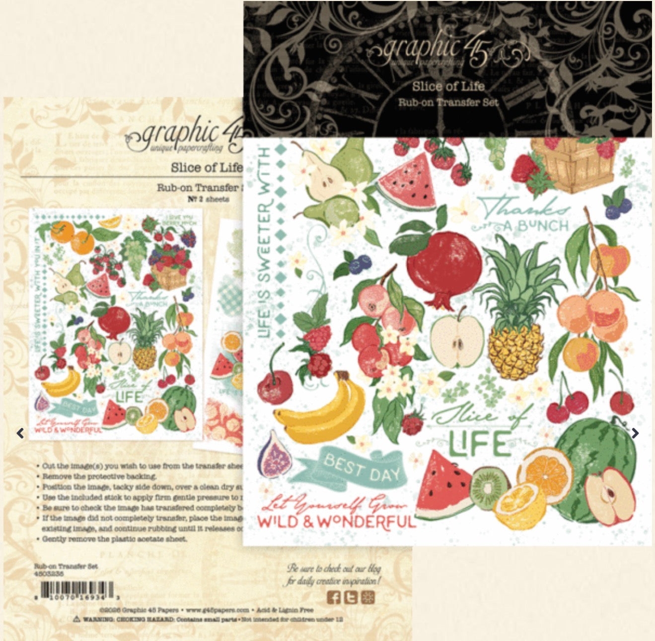Graphic 45 Slice of Life Card Kit