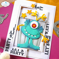 Elizabeth Craft Designs Juego de troqueles Monster 3