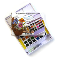 Elizabeth Craft Designs Watercolor Palette (24 Colors)