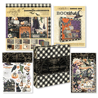 BOOtiful Greetings album kit contents