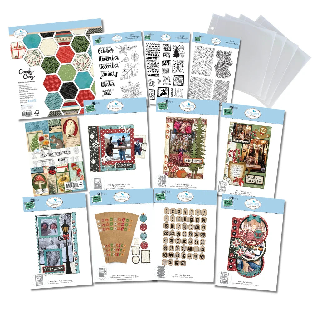 BUY IT ALL: Elizabeth Craft Designs Comfy Cozy Collection