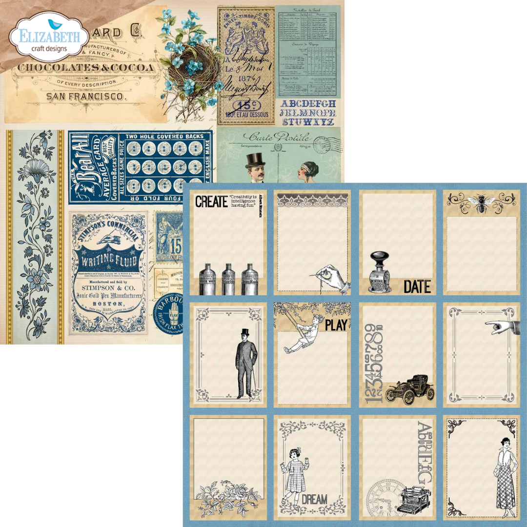 Elizabeth Craft Designs Delightful Discovery 12” x 12” Paper Pack