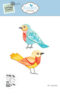 Elizabeth Craft Designs Everyday Elements Layered Birds Die Set