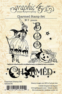 Graphic 45 Charmed Stamp Set