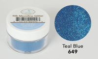 Elizabeth Craft Designs Brillo microfino de seda - Azul verdoso 0.5oz