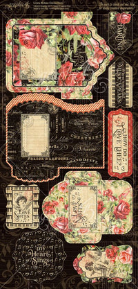 Graphic 45 Love Notes Tags and Pockets