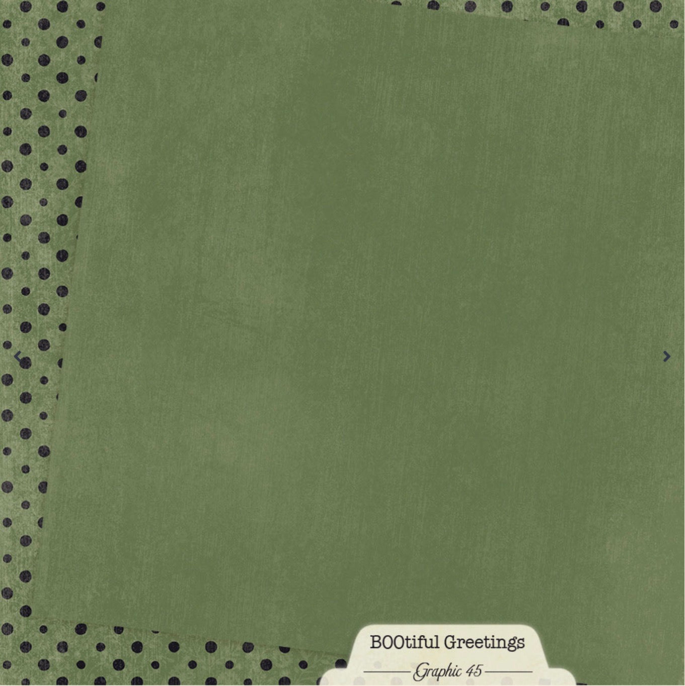Graphic 45 BOOtiful Greetings 12” x 12” Plaids, Stripes & Solids Pack