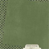 Graphic 45 BOOtiful Greetings 12” x 12” Plaids, Stripes & Solids Pack