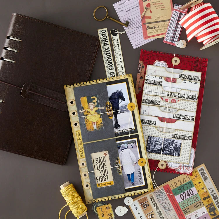 Keepsake Studio Dark Roast Binder by Esther Glas