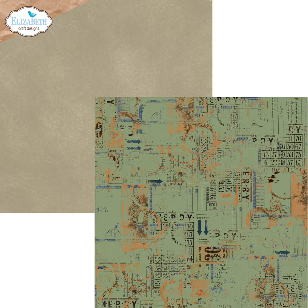 Elizabeth Craft Designs Winter Wanderlust 12” x 12” Paper Pack